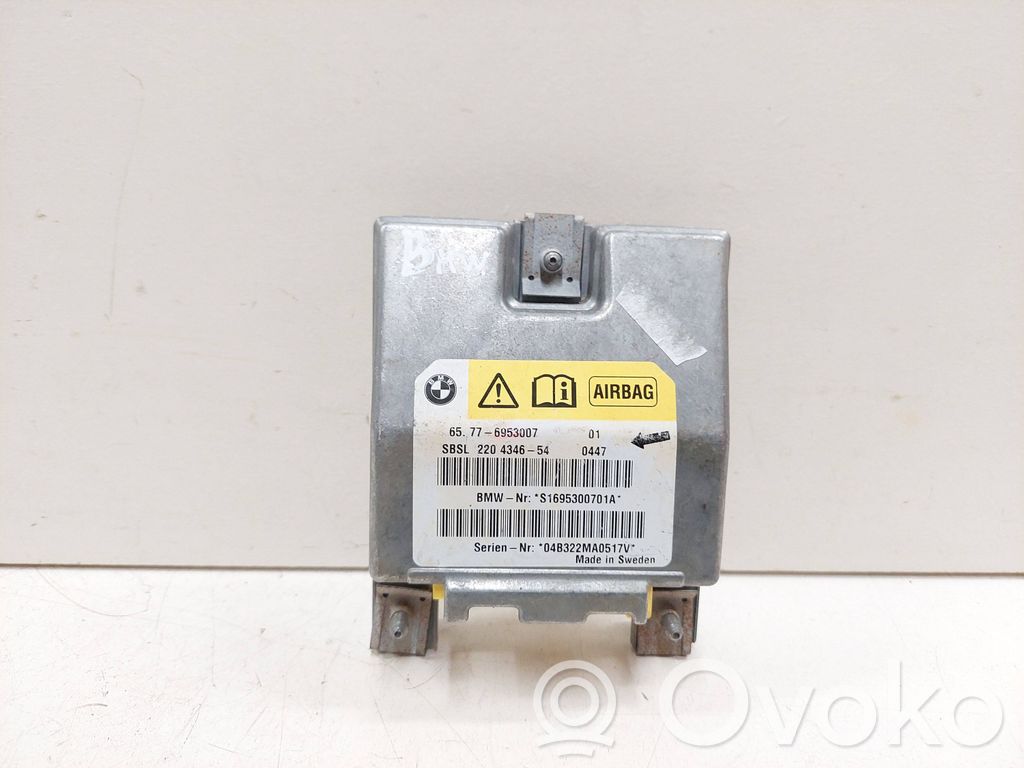 Module de contrôle airbag   65776953007,6953007,220434654,S1695300701A