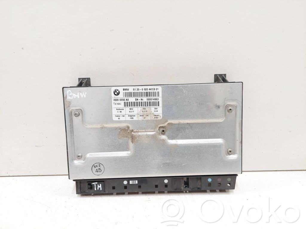 BMW 7 E65 E66 Module de commande de siège 