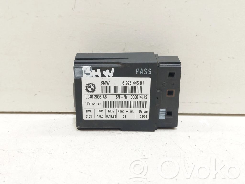 BMW 5 E60 E61 Sėdynės valdymo blokas 