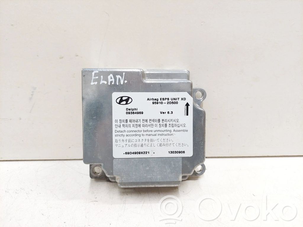 Hyundai Elantra Sterownik / Moduł Airbag 