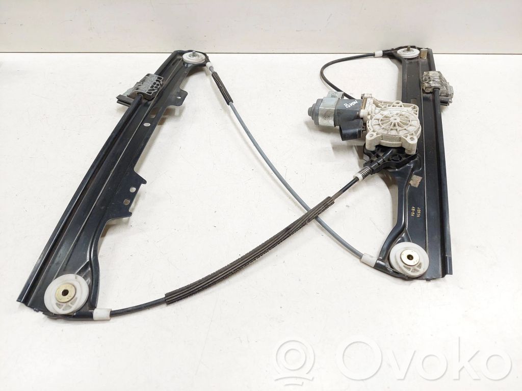 BMW 5 E60 E61 Front door window regulator with motor 