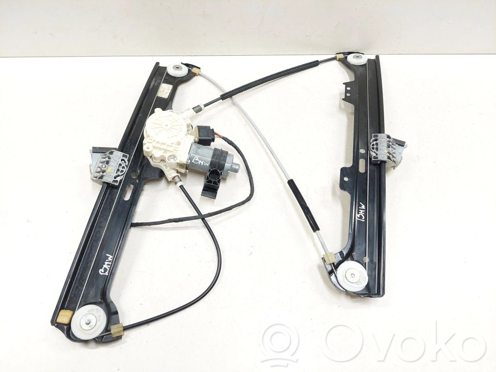 BMW 5 E60 E61 Front door window regulator with motor 