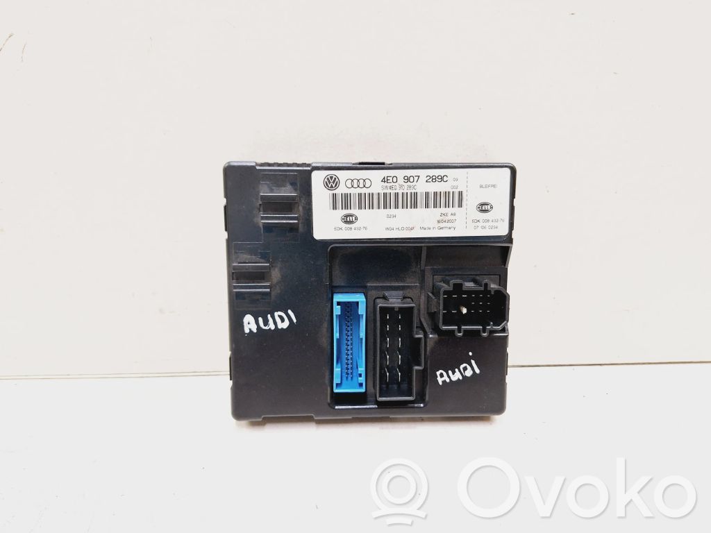 Audi A8 S8 D3 4E Comfort/convenience module 