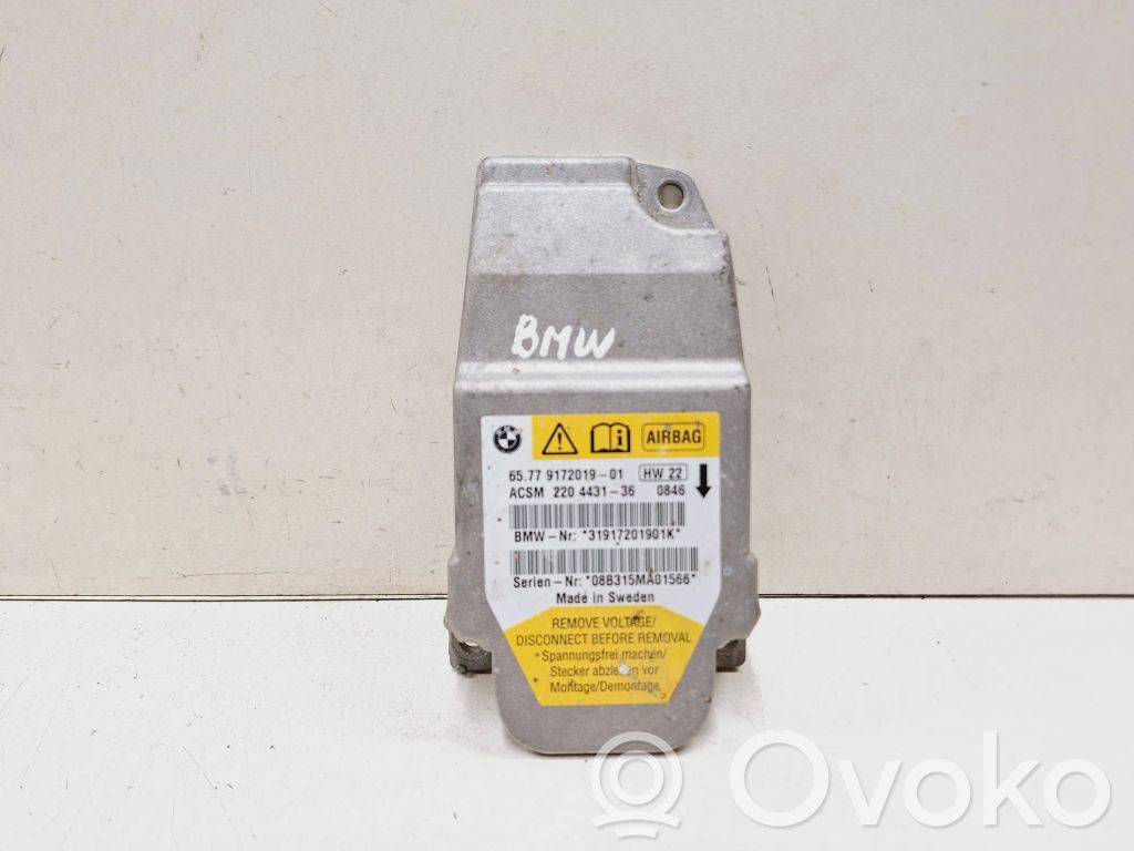 BMW 5 E60 E61 Airbag control unit/module 