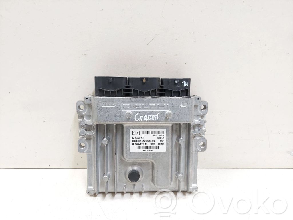 Engine control unit/module   9666912580,28303589,9677563880