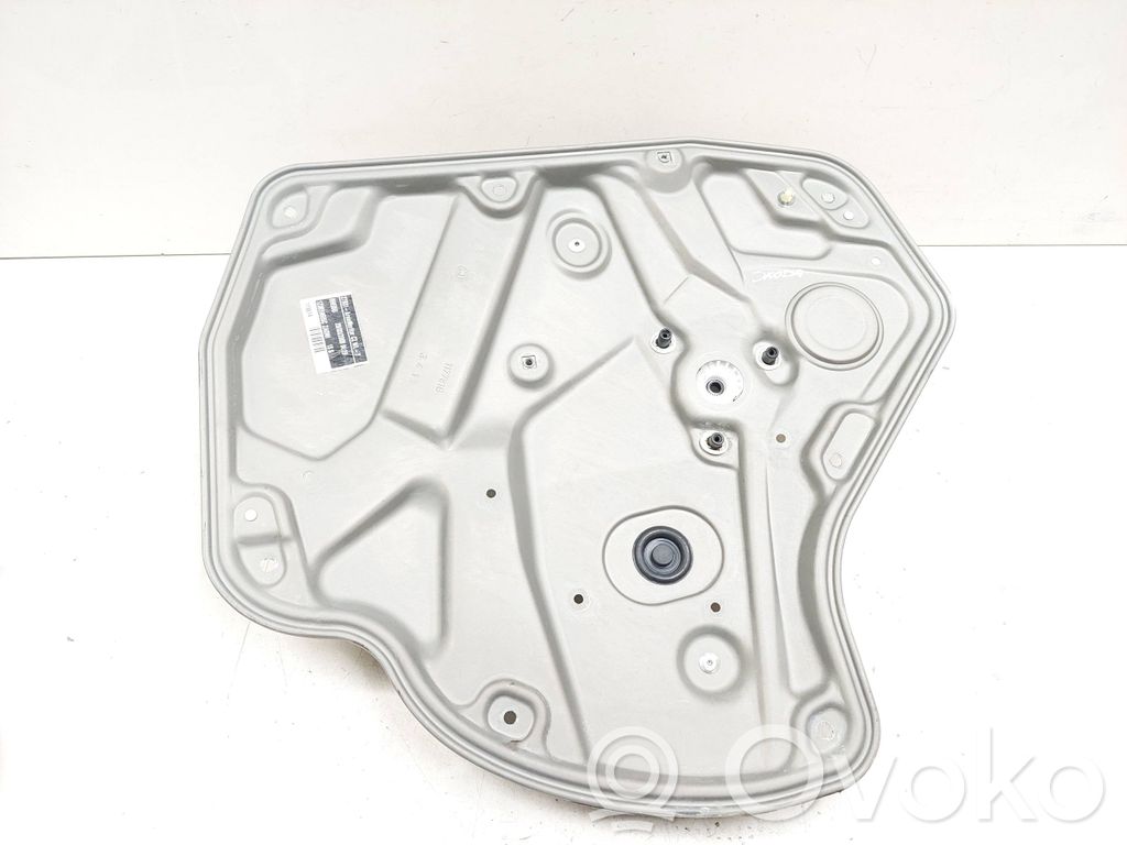 Skoda Octavia Mk2 (1Z) Mechanizm podnoszenia szyby tylnej bez silnika 