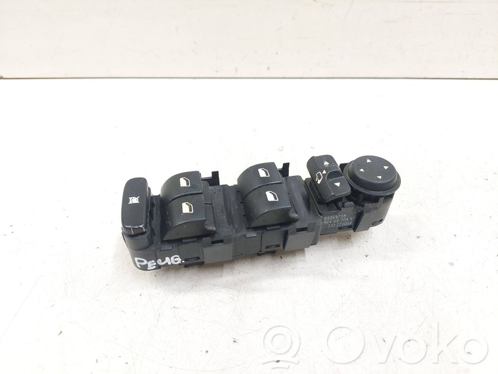 Peugeot 407 Electric window control switch 