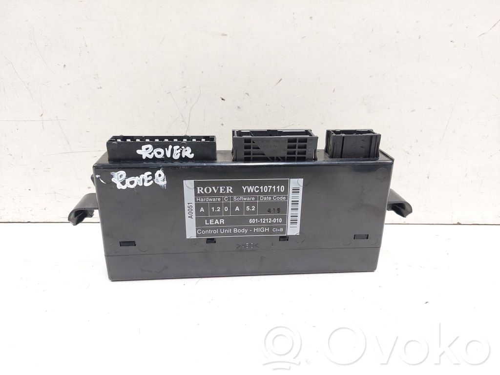 Rover 75 Comfort/convenience module 