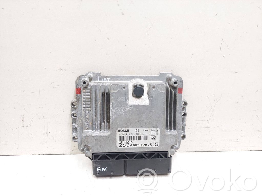 Fiat Doblo Unidad de control/módulo del motor 