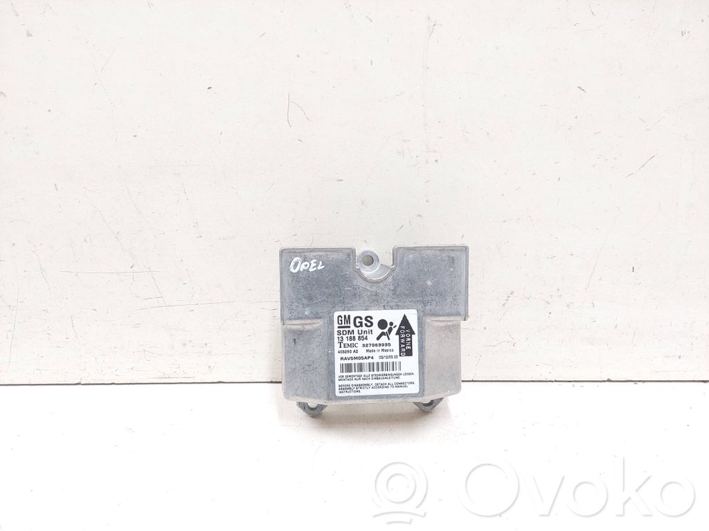 Opel Astra H Airbag control unit/module 