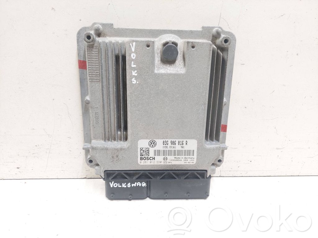 Engine control unit/module   03G906016R,1039S08544,0281012220