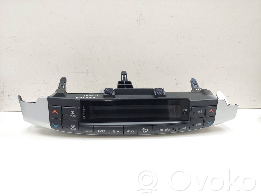 Lexus CT 200H Climate control unit 