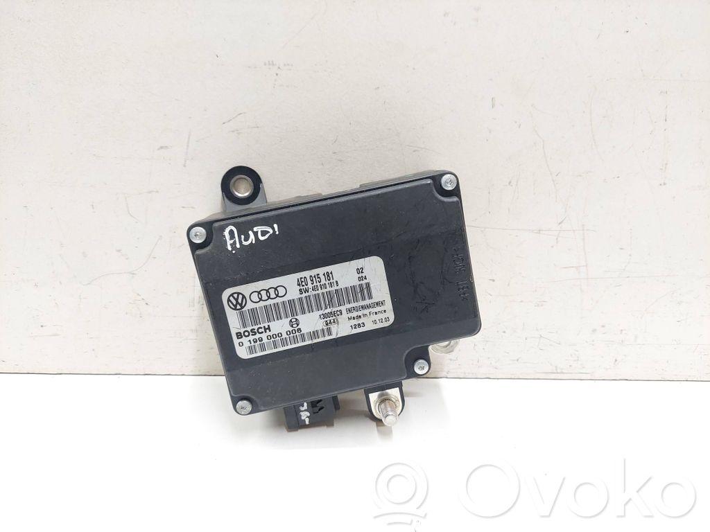Audi A8 S8 D3 4E Other control units/modules 