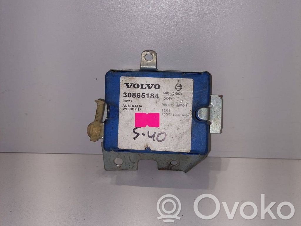 Volvo S40, V40 Immobilizer control unit/module 