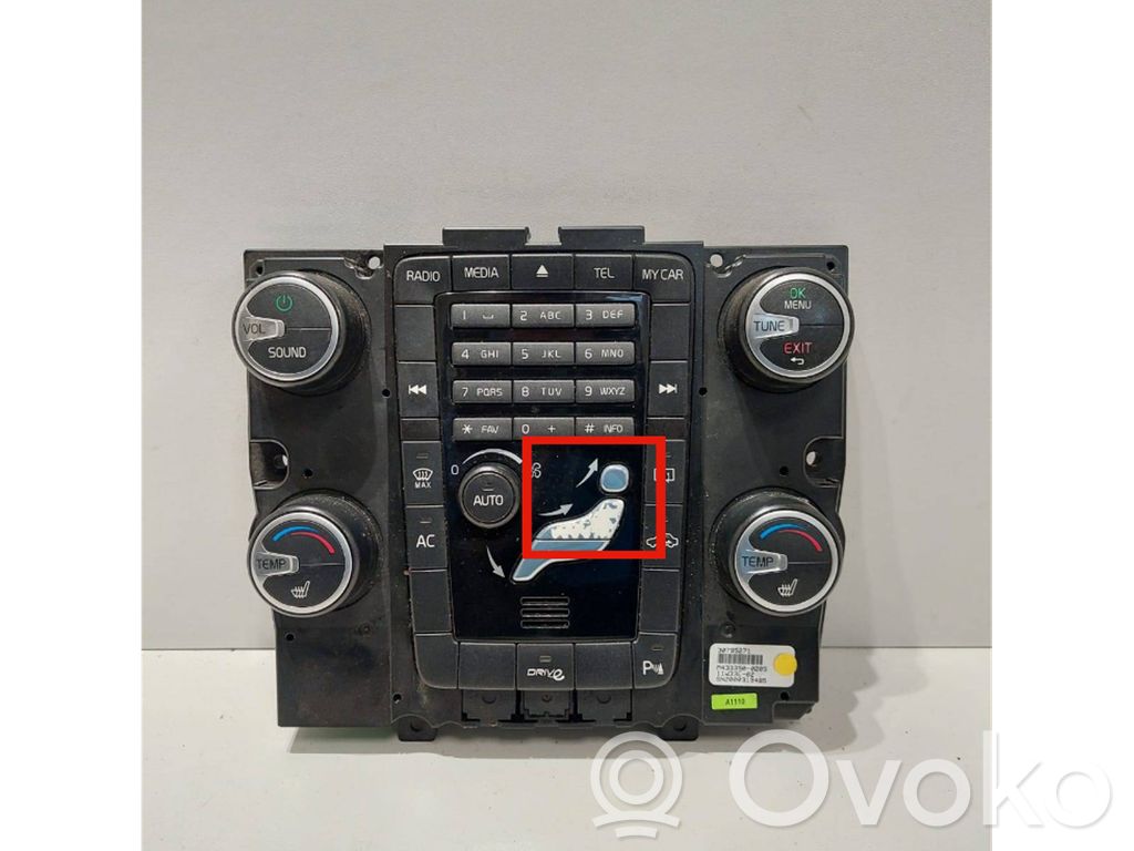 Volvo XC60 Climate control unit 