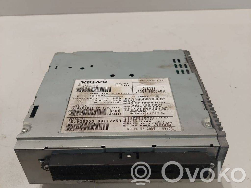 Volvo V50 Radio/CD/DVD/GPS head unit 