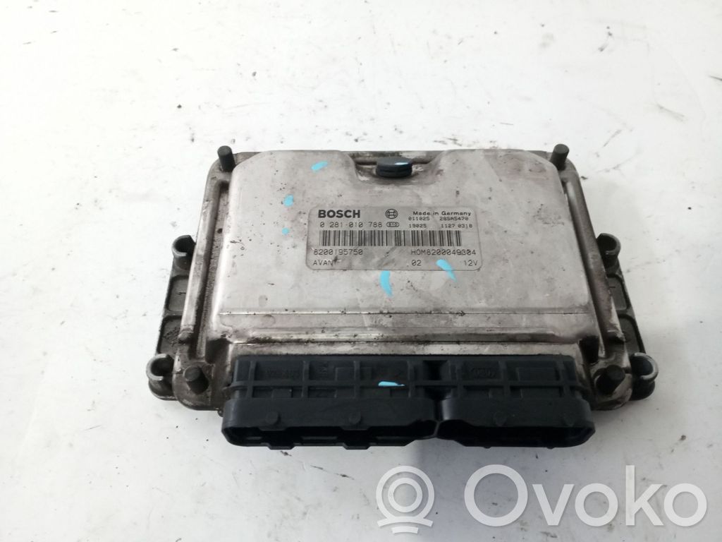 Renault Clio II Engine control unit/module 