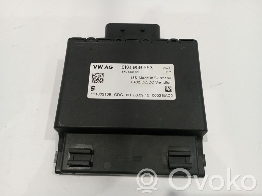 Autres unités de commande / modules   8K0959663