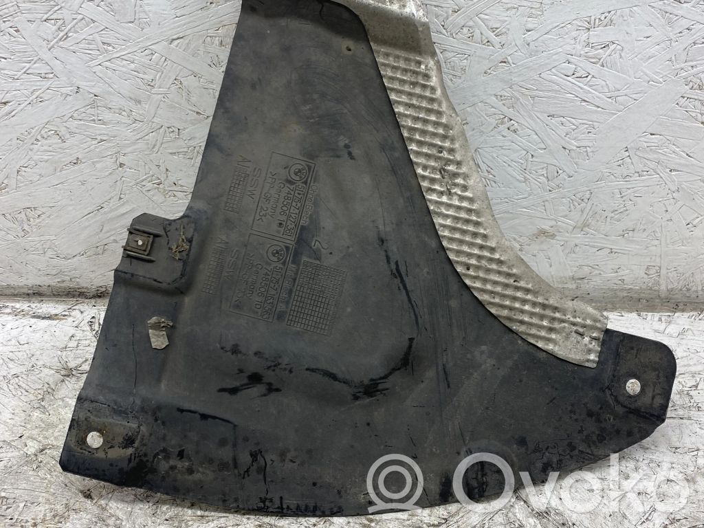 BMW 3 E90 E91 Placa protectora/protector antisalpicaduras motor 