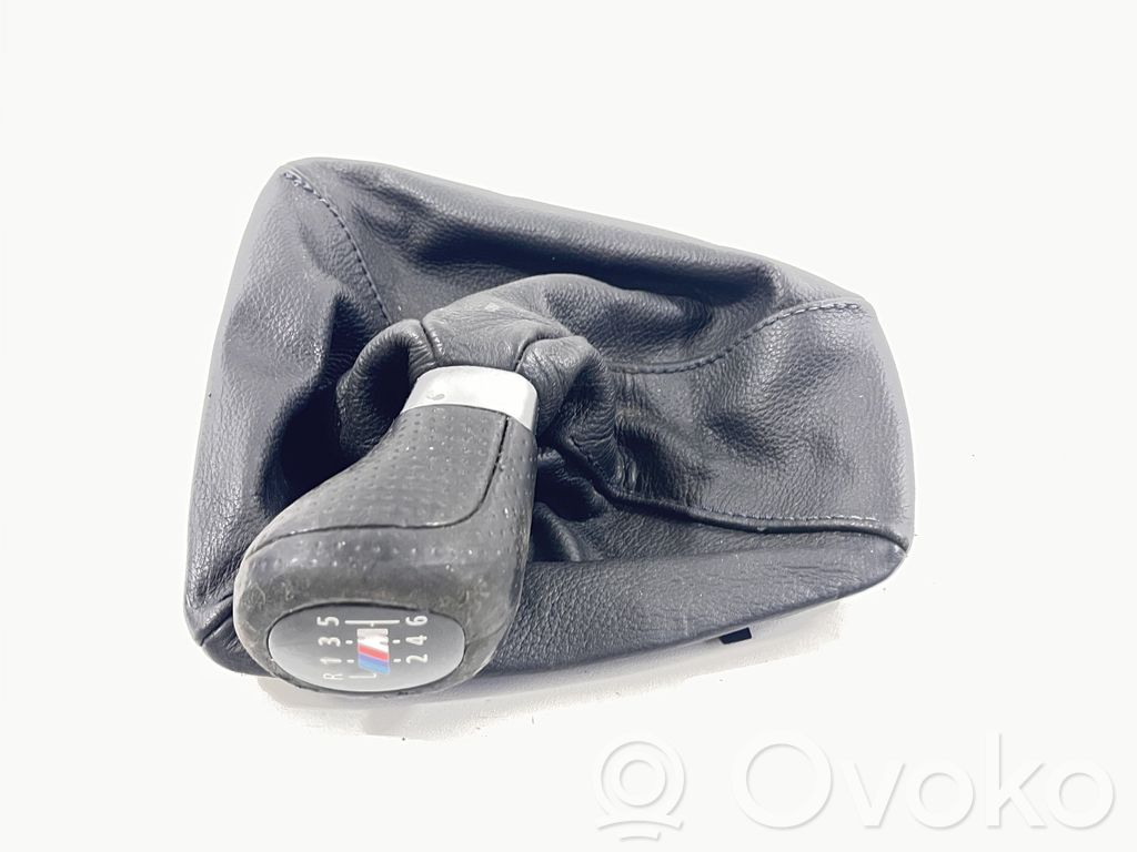 BMW 3 E90 E91 Perilla/embellecedor de cuero de la palanca de cambios 