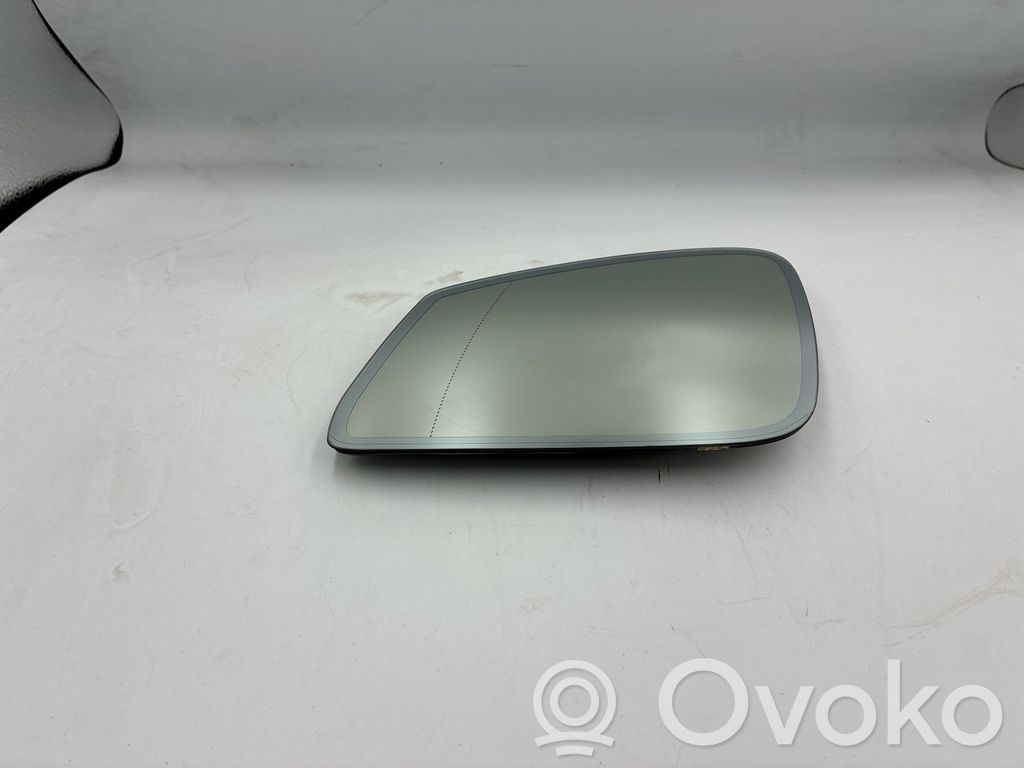 BMW 5 F10 F11 Spoguļa stikls 