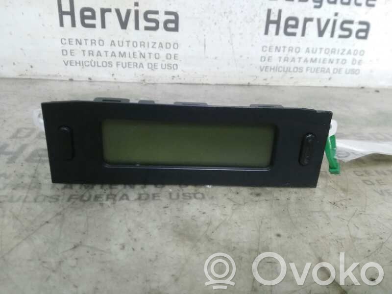 Citroen C8 Head up display screen 