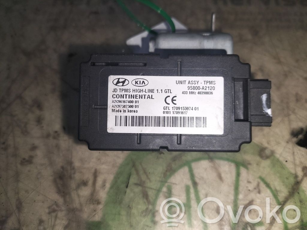Otras unidades de control/módulos   95800A2120