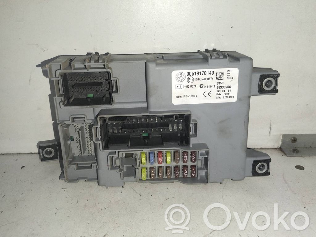 Fiat Doblo Unidad de control del BSM 
