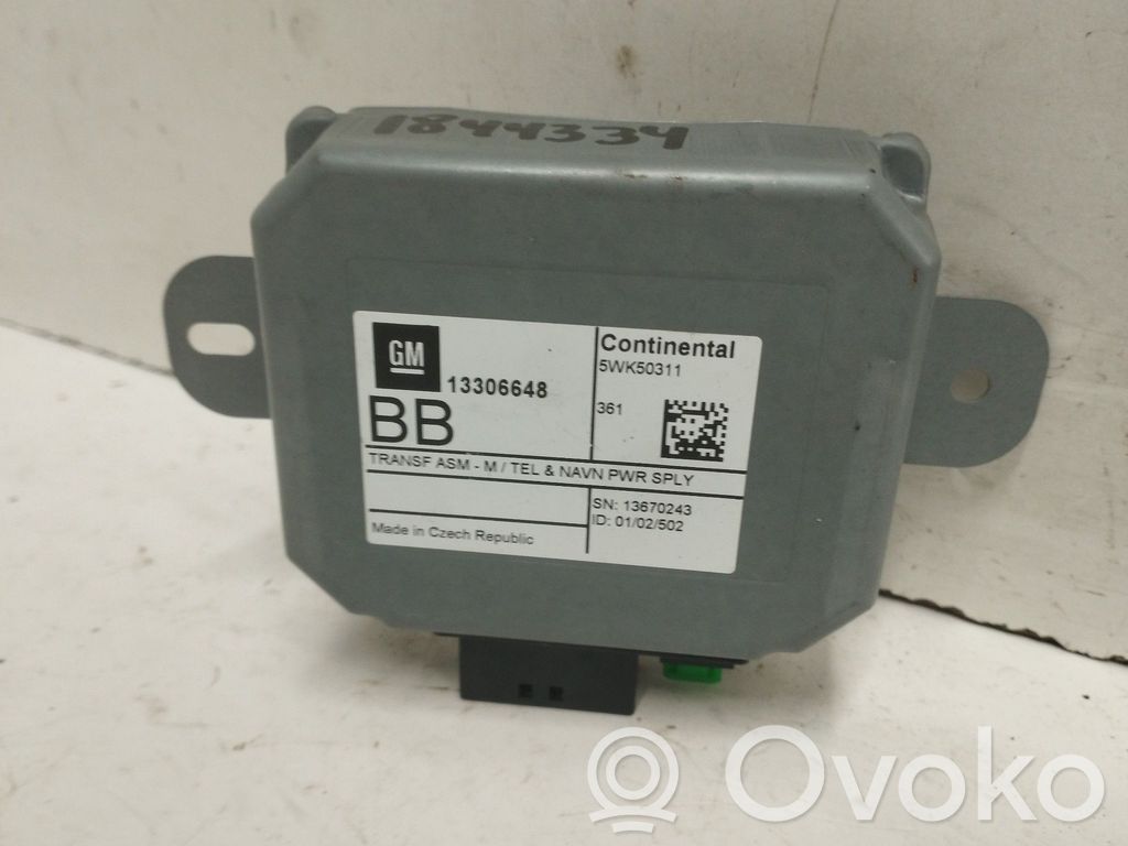 Autres unités de commande / modules   13306648