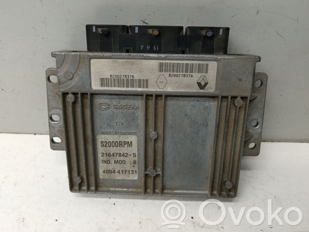 Engine control unit/module   8200278378