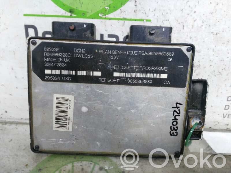 Engine control unit/module   R04080028C,9650359580,9650360080
