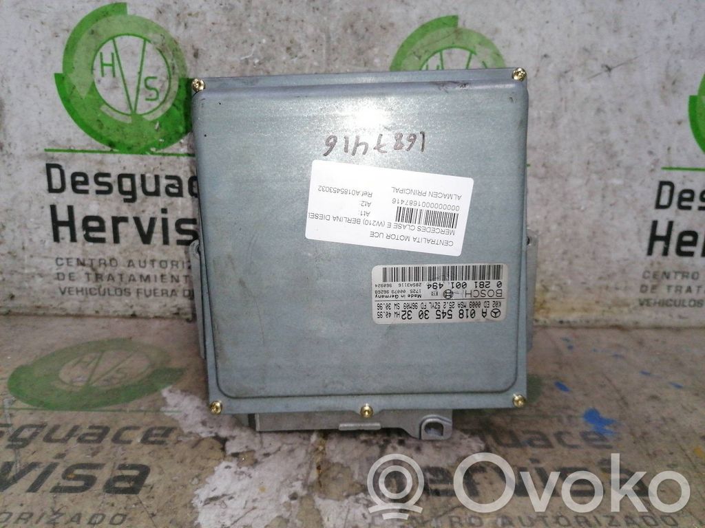Unidad de control/módulo del motor   A0185453032