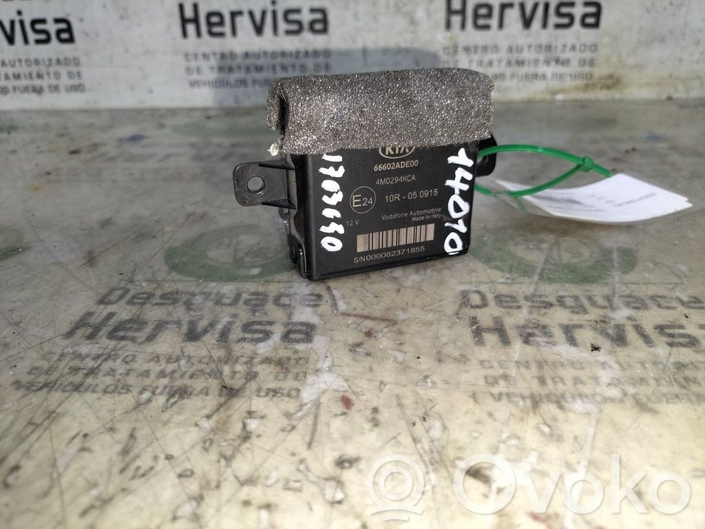 Other control units/modules   66602ADE00,4M0294KCA,10R050915