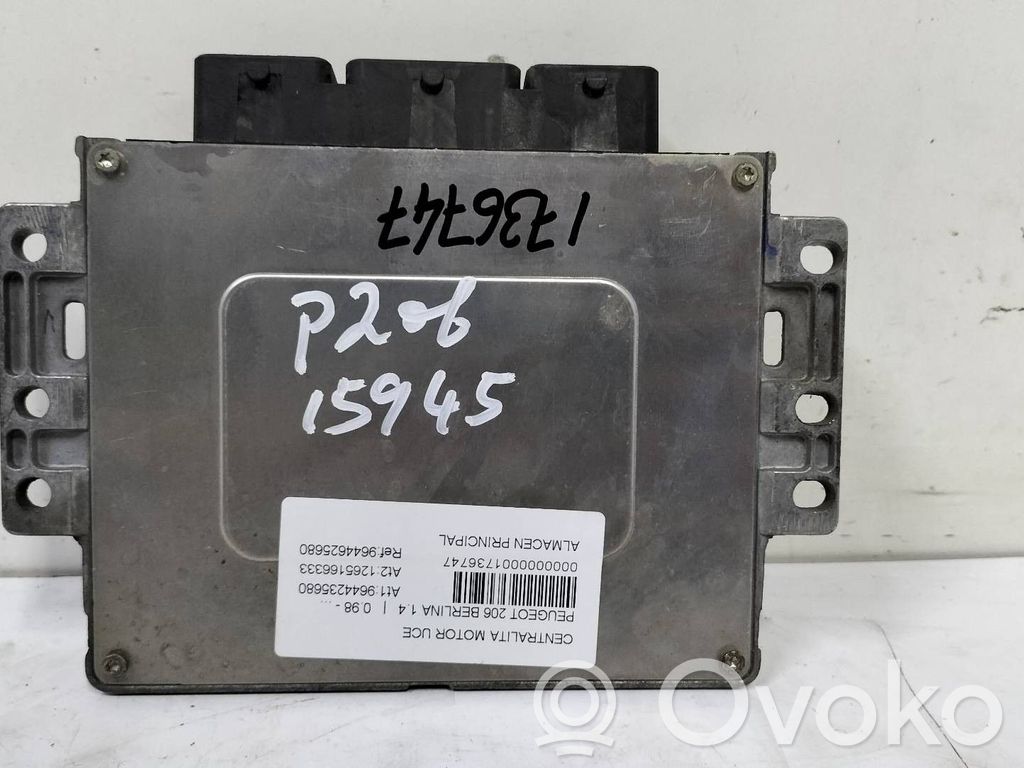 Peugeot 206 Engine control unit/module 