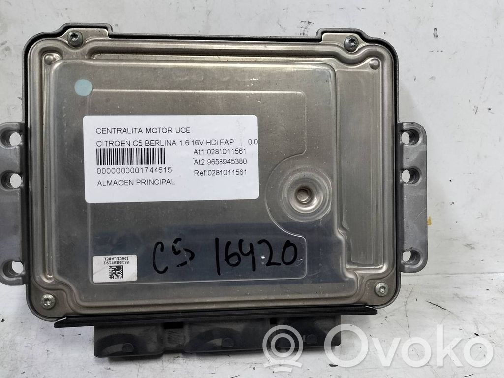 Centralina/modulo del motore   0281011561,0281011561,9658945380