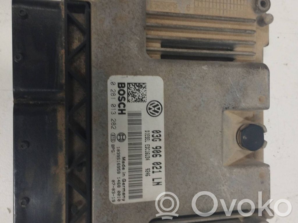 Engine control unit/module   03G906021LN,0281013282,1039S16959