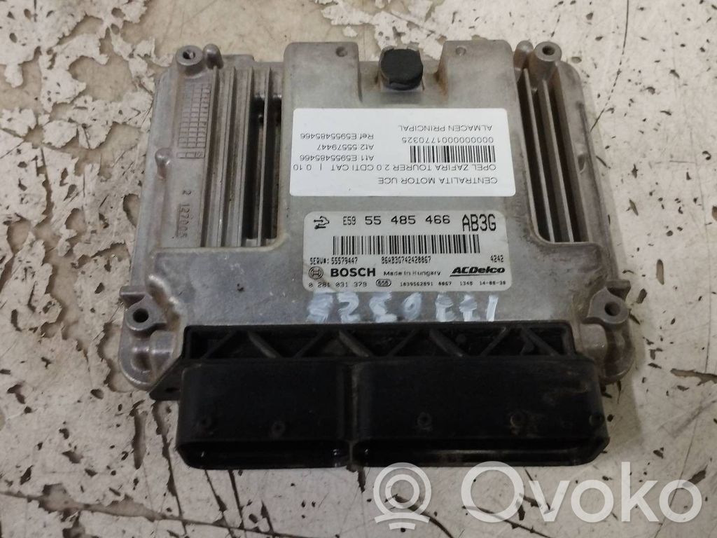 Opel Zafira C Engine control unit/module 