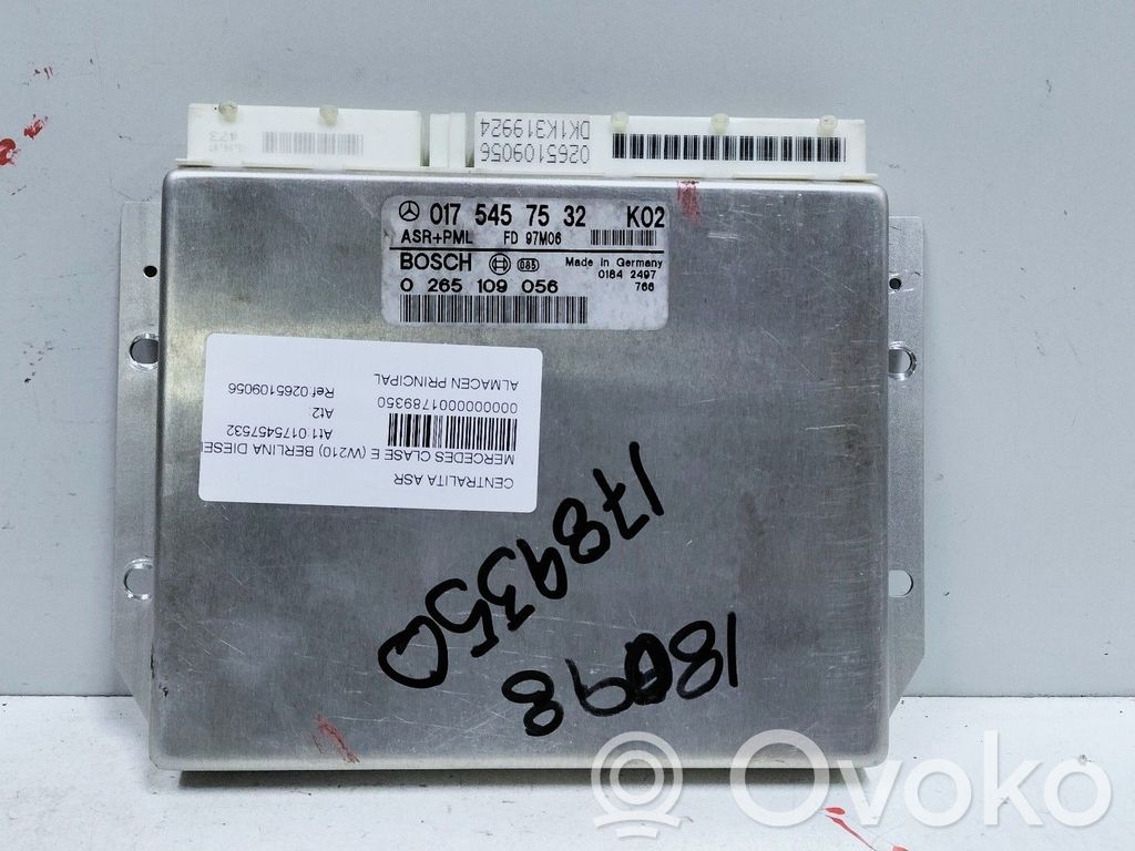 Mercedes-Benz E W211 Centralina scatola del differenziale 