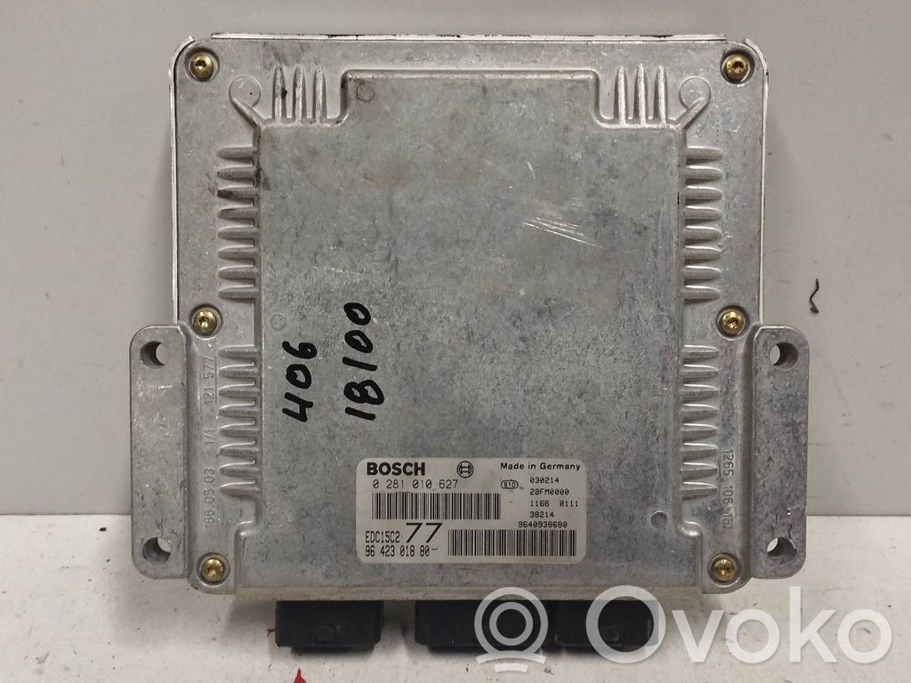 Engine control unit/module   9642301880,0281010627,BOSCH