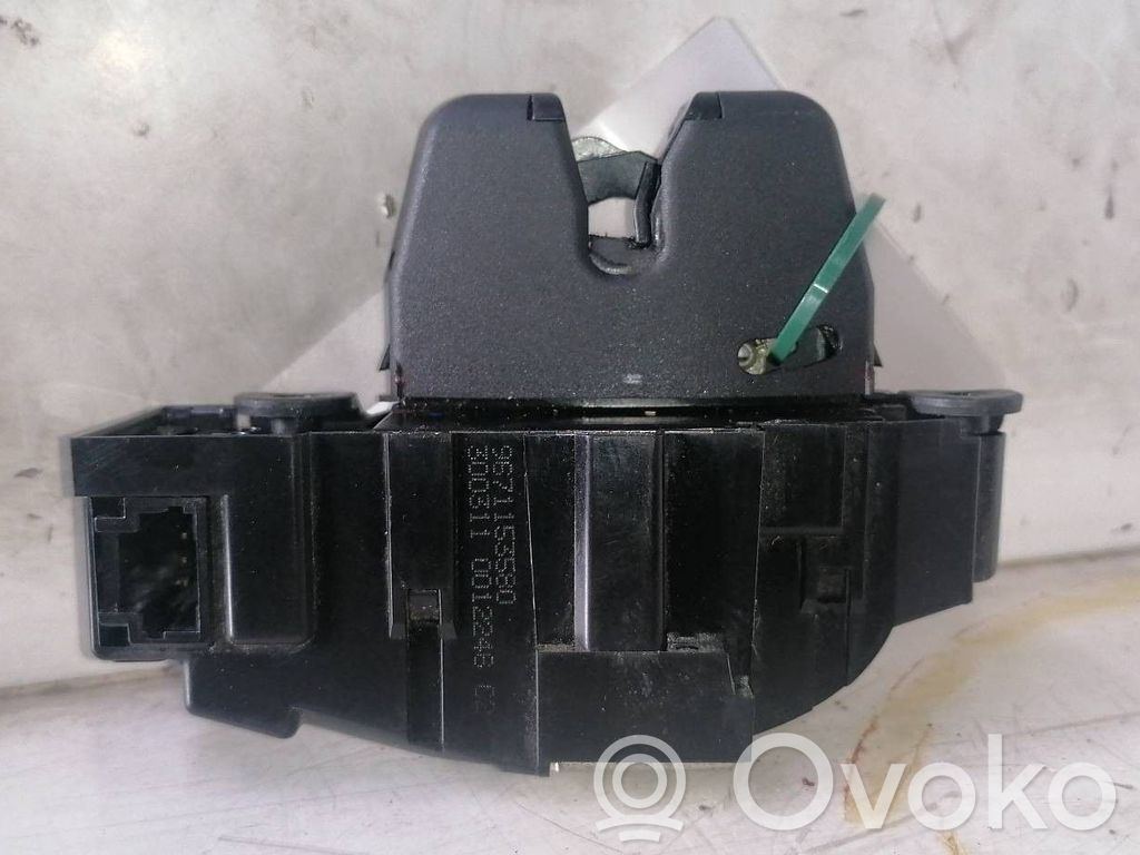 Peugeot 508 Zamek klapy tylnej bagażnika 
