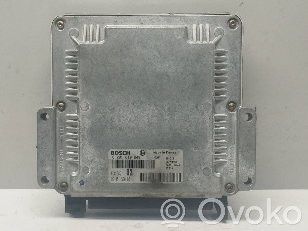 Peugeot 406 Unitate/modul de control motor