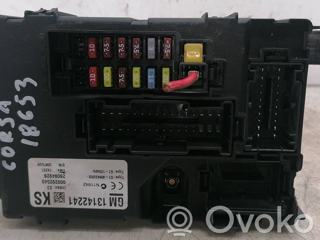 Opel Corsa D Centralina BSM 