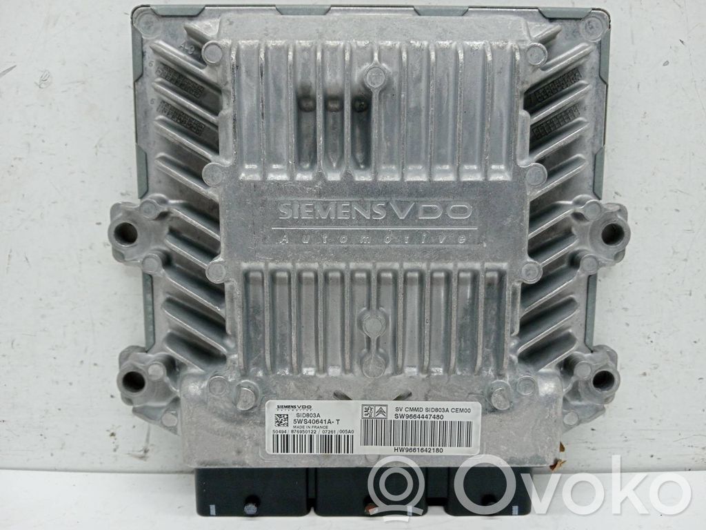 Peugeot 407 Engine control unit/module 