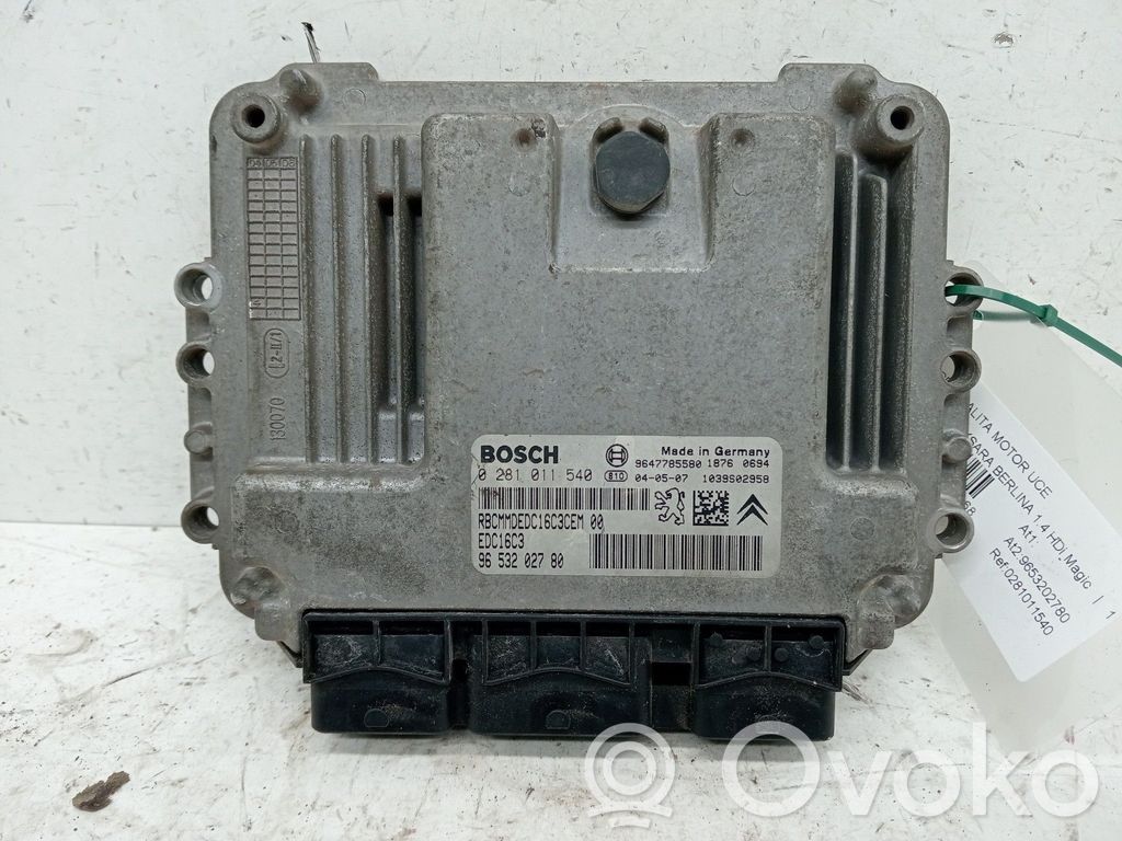 Citroen Xsara Engine control unit/module 