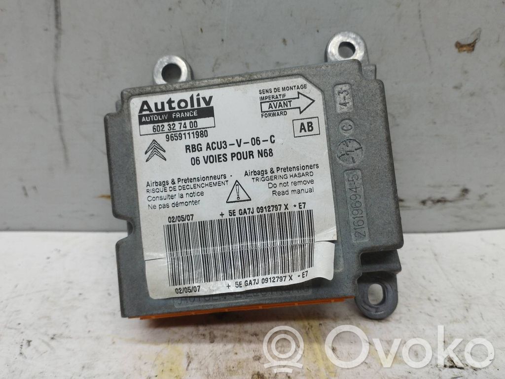 Citroen Xsara Centralina/modulo airbag