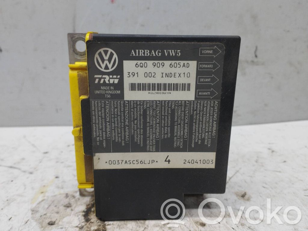 Seat Cordoba (6L) Centralina/modulo airbag