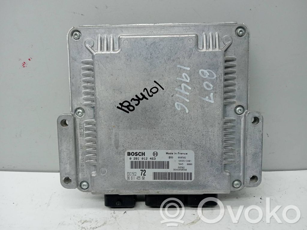 Peugeot 807 Unitate/modul de control motor 