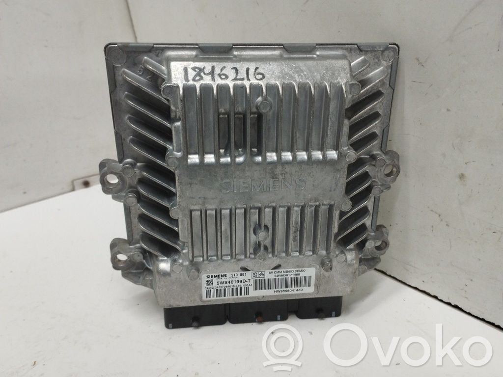 Unidad de control/módulo del motor   9656171480