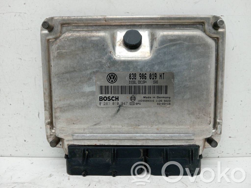 Unidad de control/módulo del motor   038906019HT