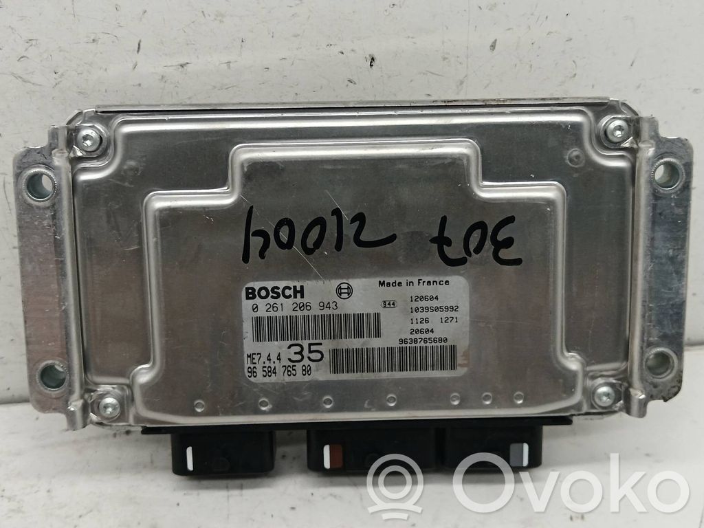 Peugeot 307 Unidad de control/módulo del motor